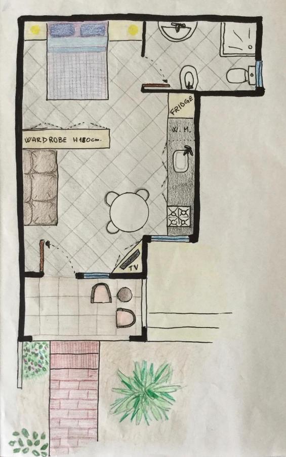 다합 Beyt Alzohour - Casa Dei Fiori 아파트 외부 사진